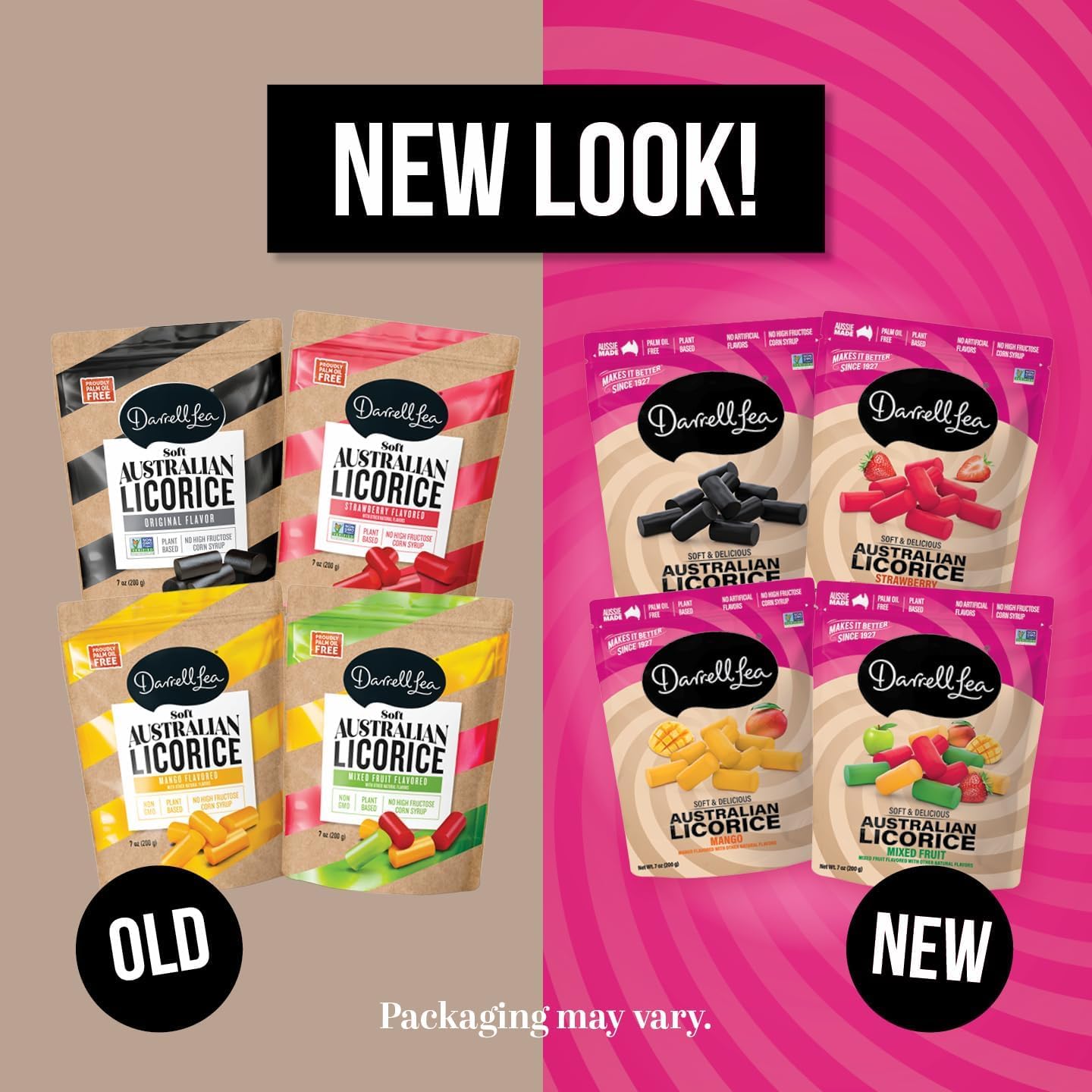 Made in Australia by Darrell Lea since 1927, trusted confectionery choice.
