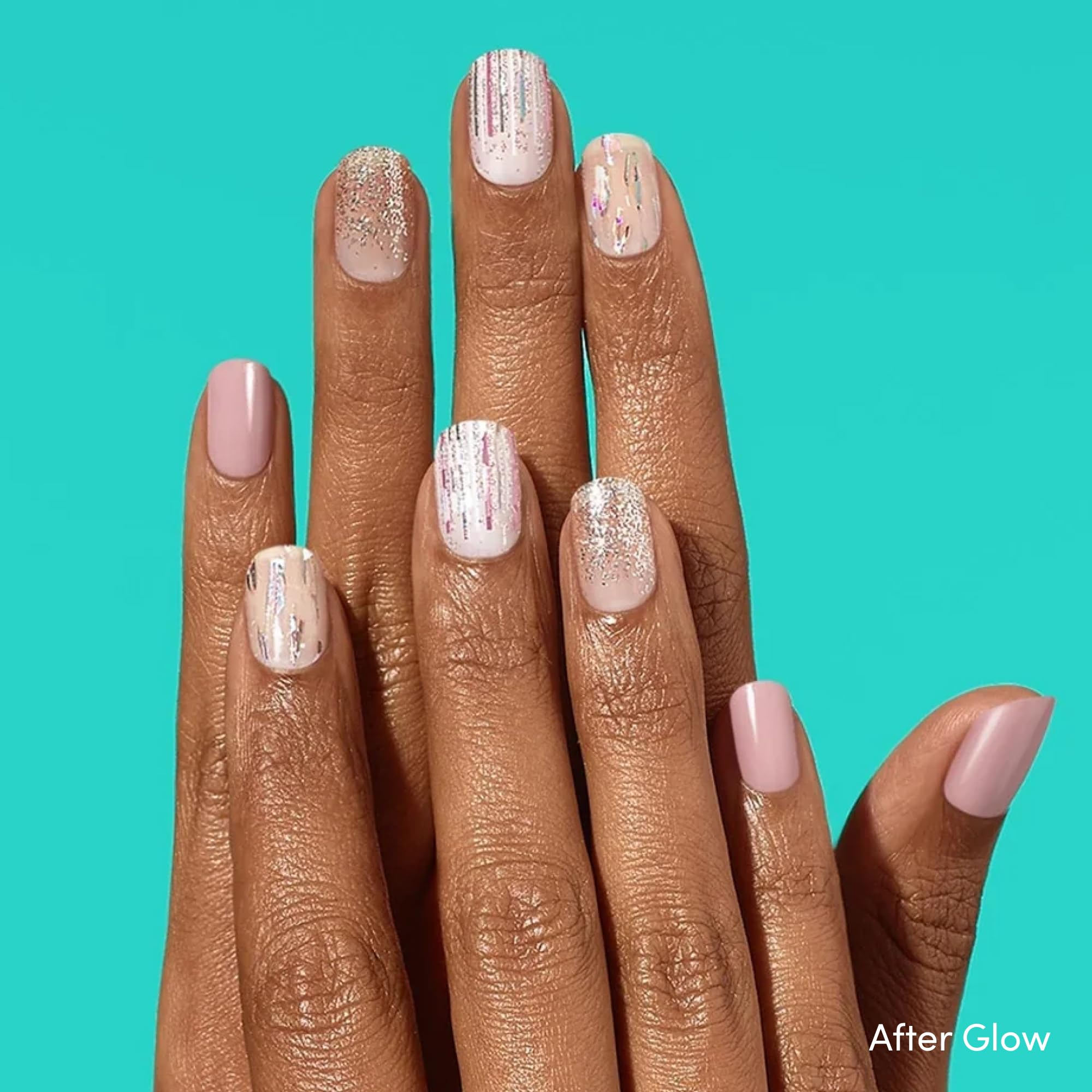 Dashing Diva After Glow gloss strips with a luminous gel-like finish.
