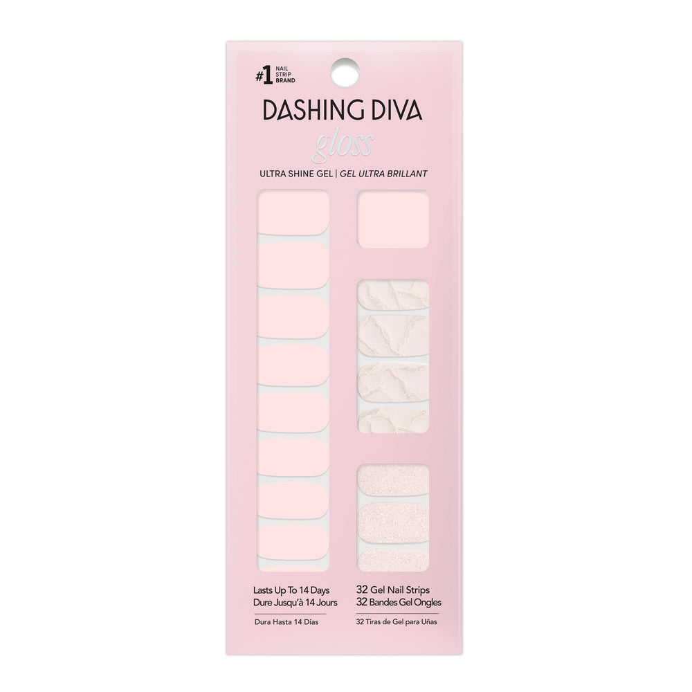 Dashing Diva gloss nail strips full pack for quick at-home manicure