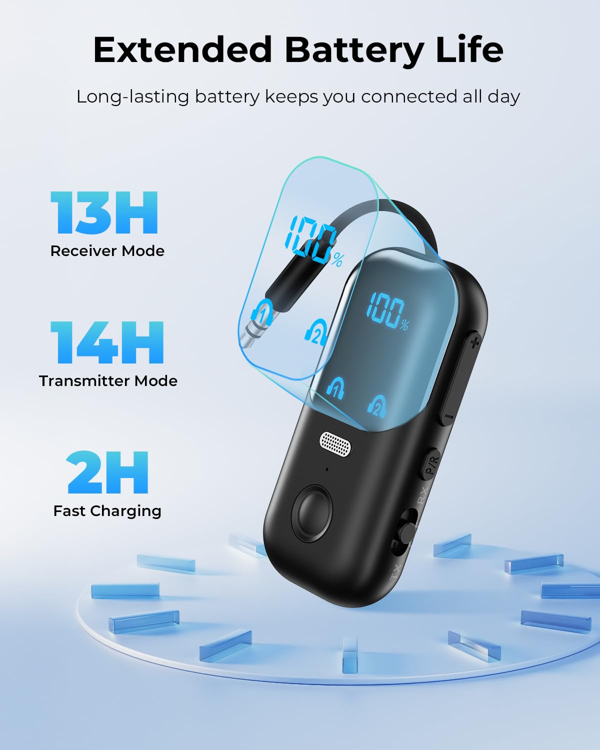 Daskmenbo travel-friendly compact design fits in a pocket or bag