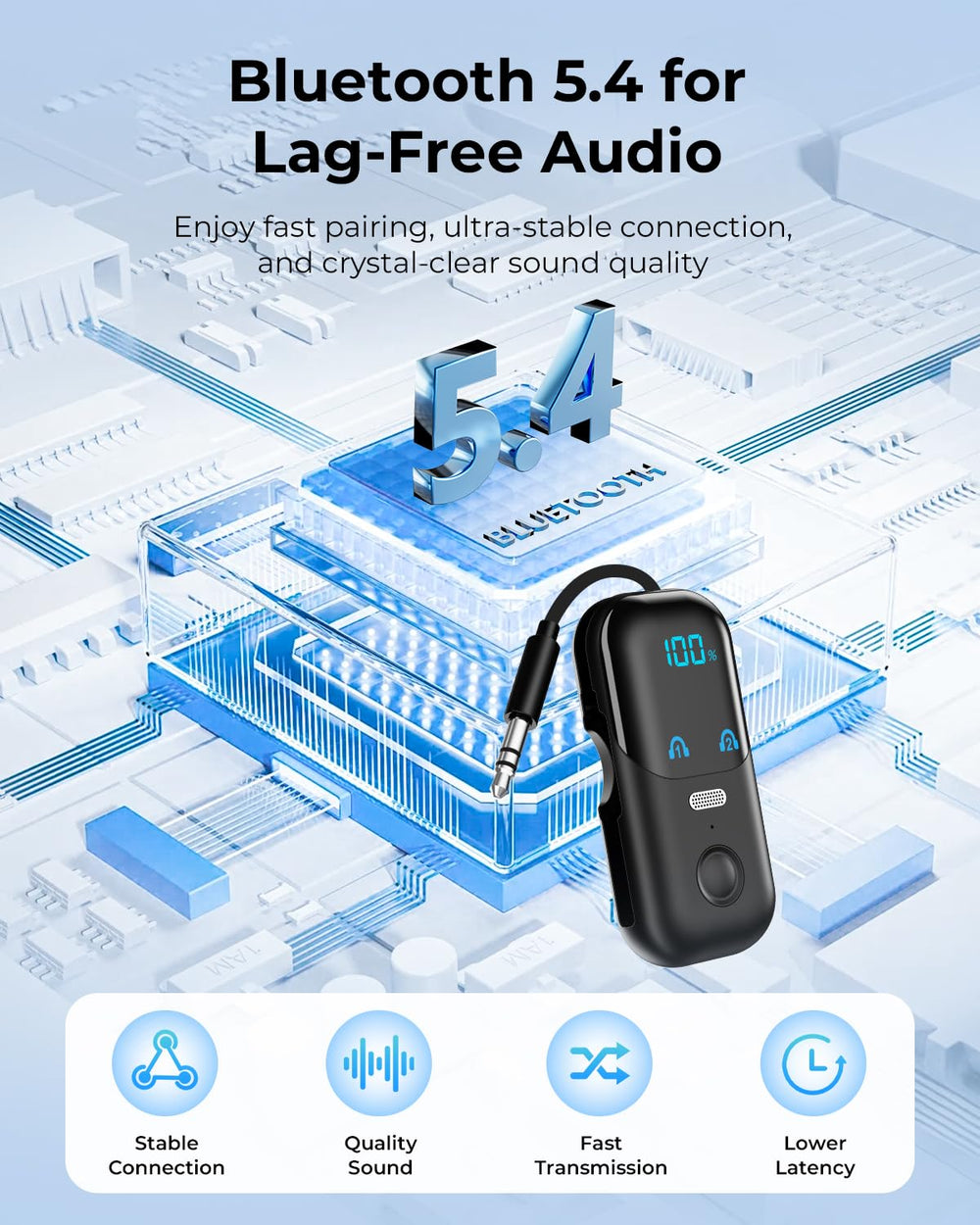 Daskmenbo USB-C charging keeps the unit ready for long trips