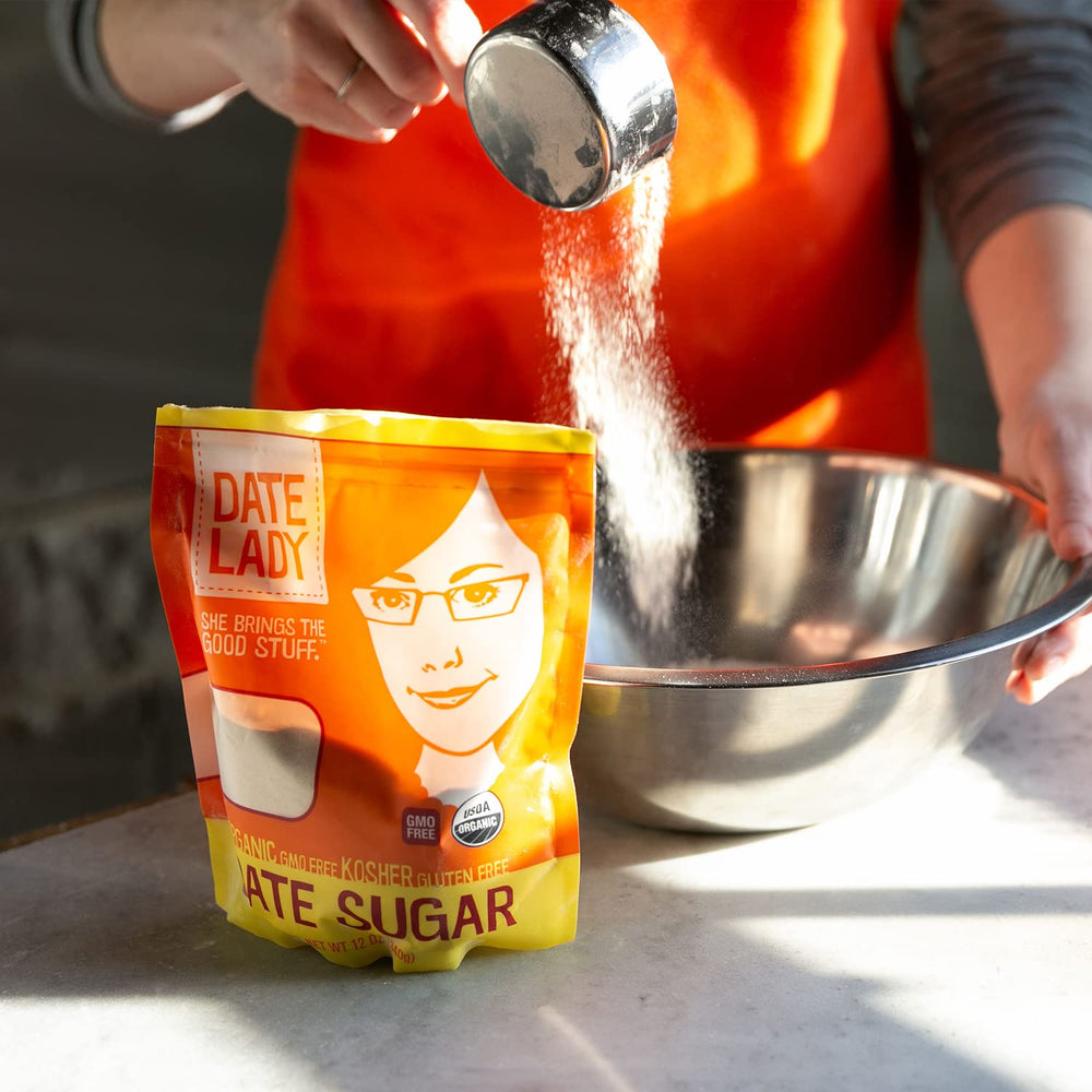 Baker uses Date Lady sugar in cookies for caramel-like notes.