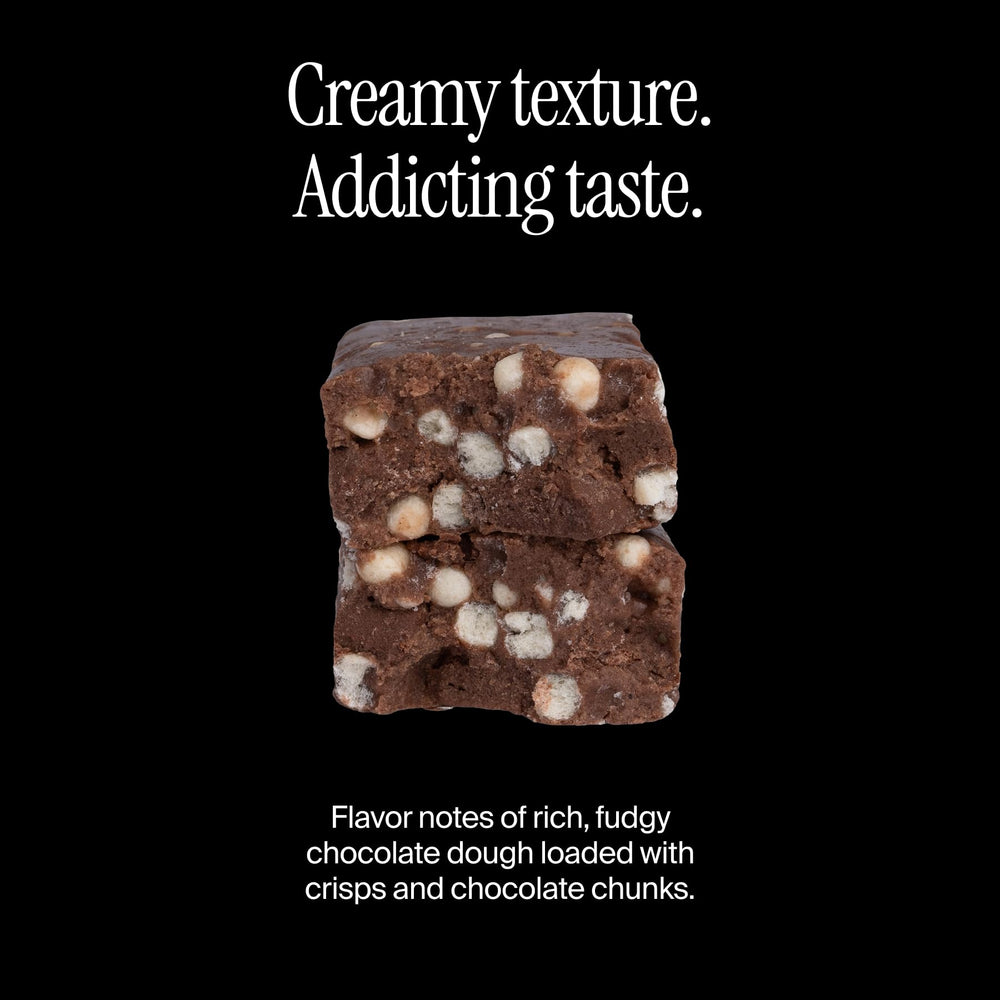 David High Protein Bars gluten-free ingredients label close-up