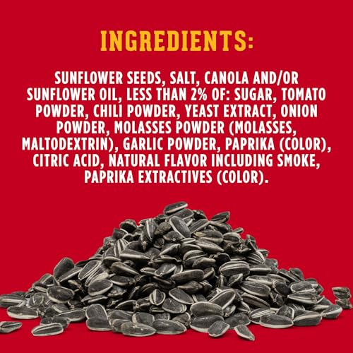 Pouring serving of DAVID Bar-B-Q Jumbo Sunflower Seeds for on-the-go