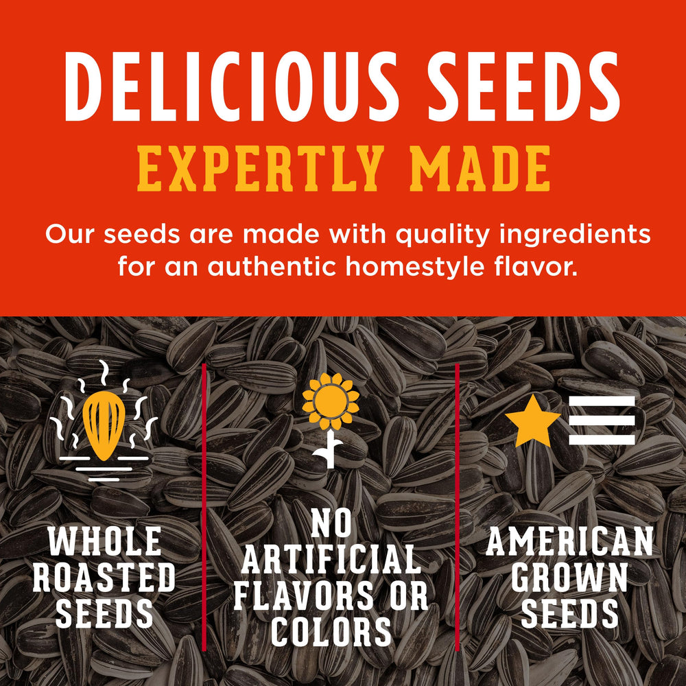 David seeds in resealable packs, perfect for travel or gym bags.