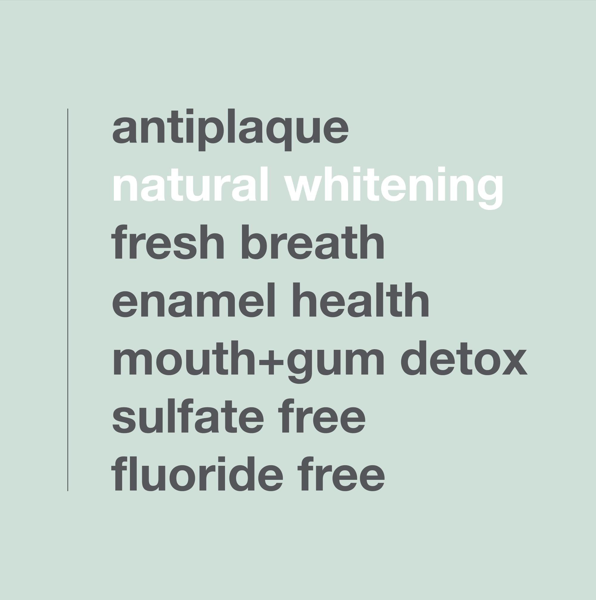 Davids Charcoal Toothpaste close-up reveals enamel-safe, silky texture.