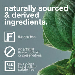 Davids toothpaste label shows EWG Verified and SLS-free ingredients.