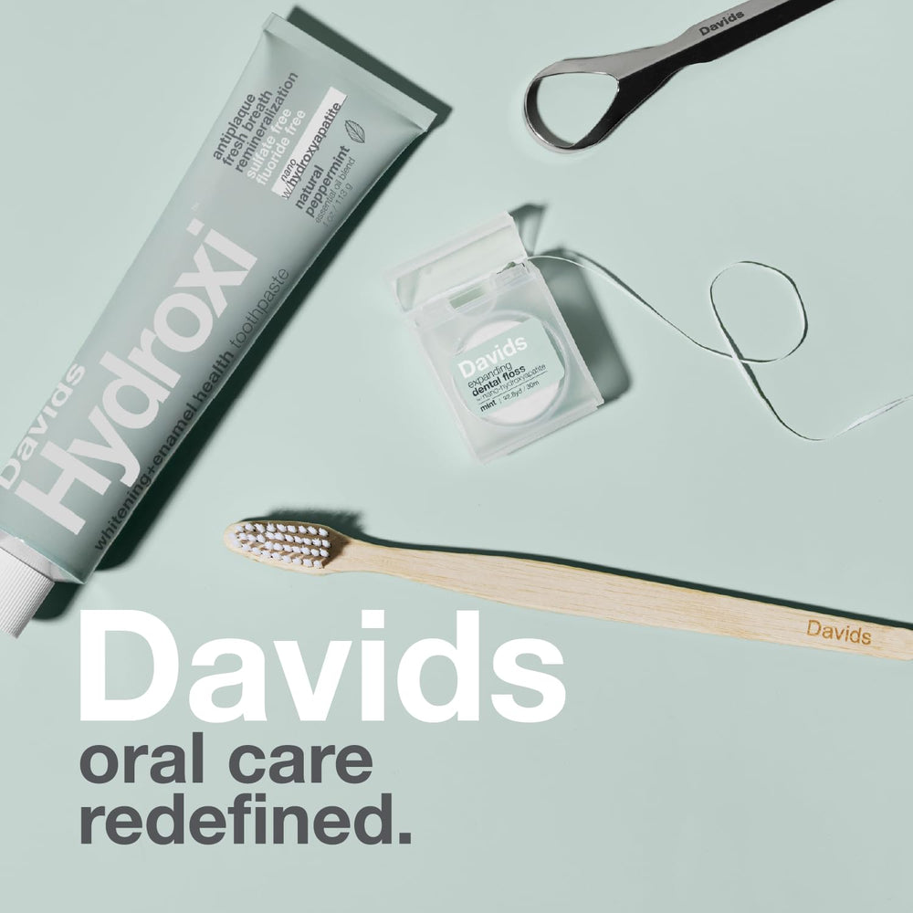 Davids Hydroxi 3-pack on shelf supports bulk purchase and value
