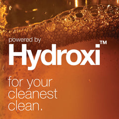 Davids Hydroxi glass bottle refill highlighting sustainable packaging