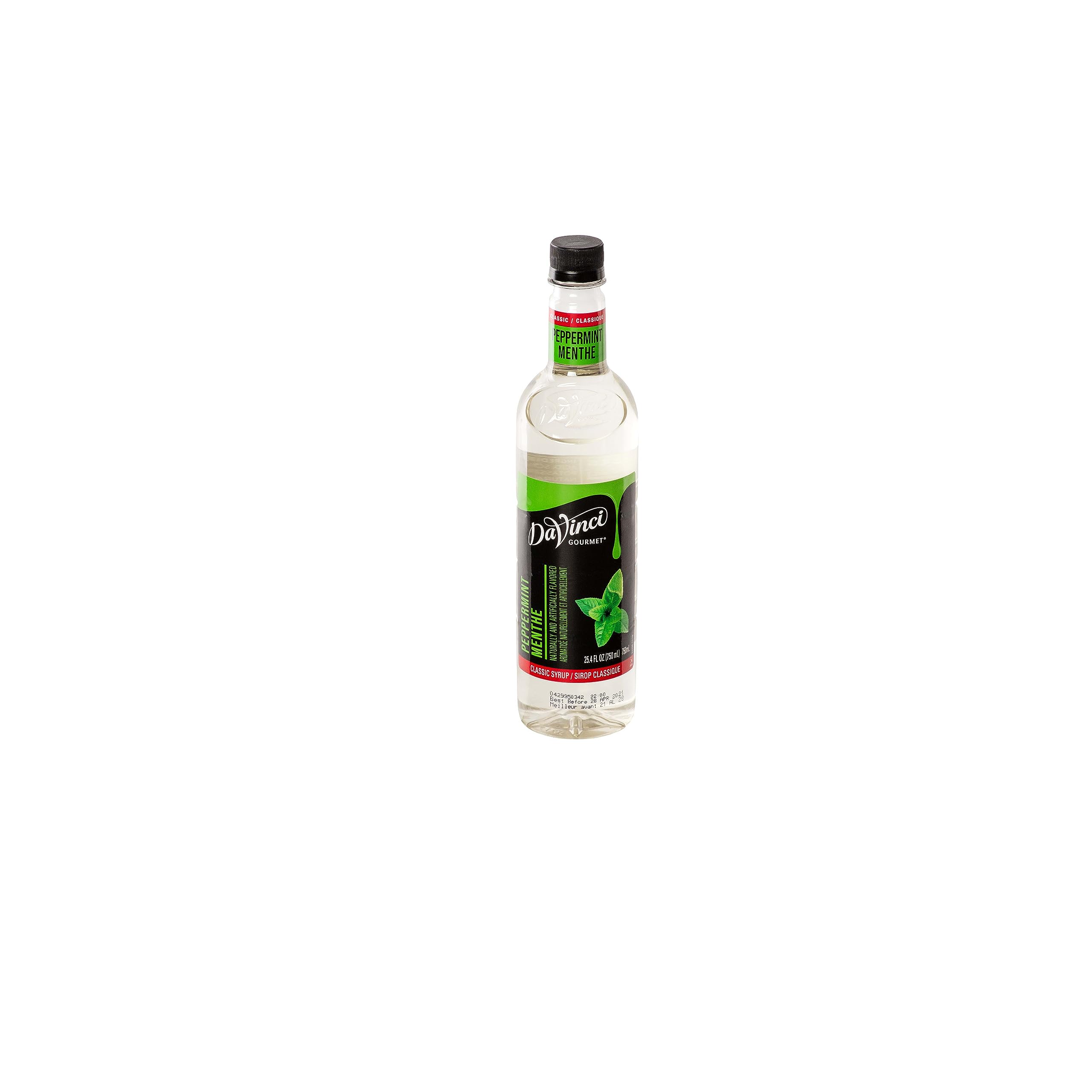 DaVinci Gourmet Classic Peppermint Syrup cocktail-mixology highlights seasonal beverage creativity.