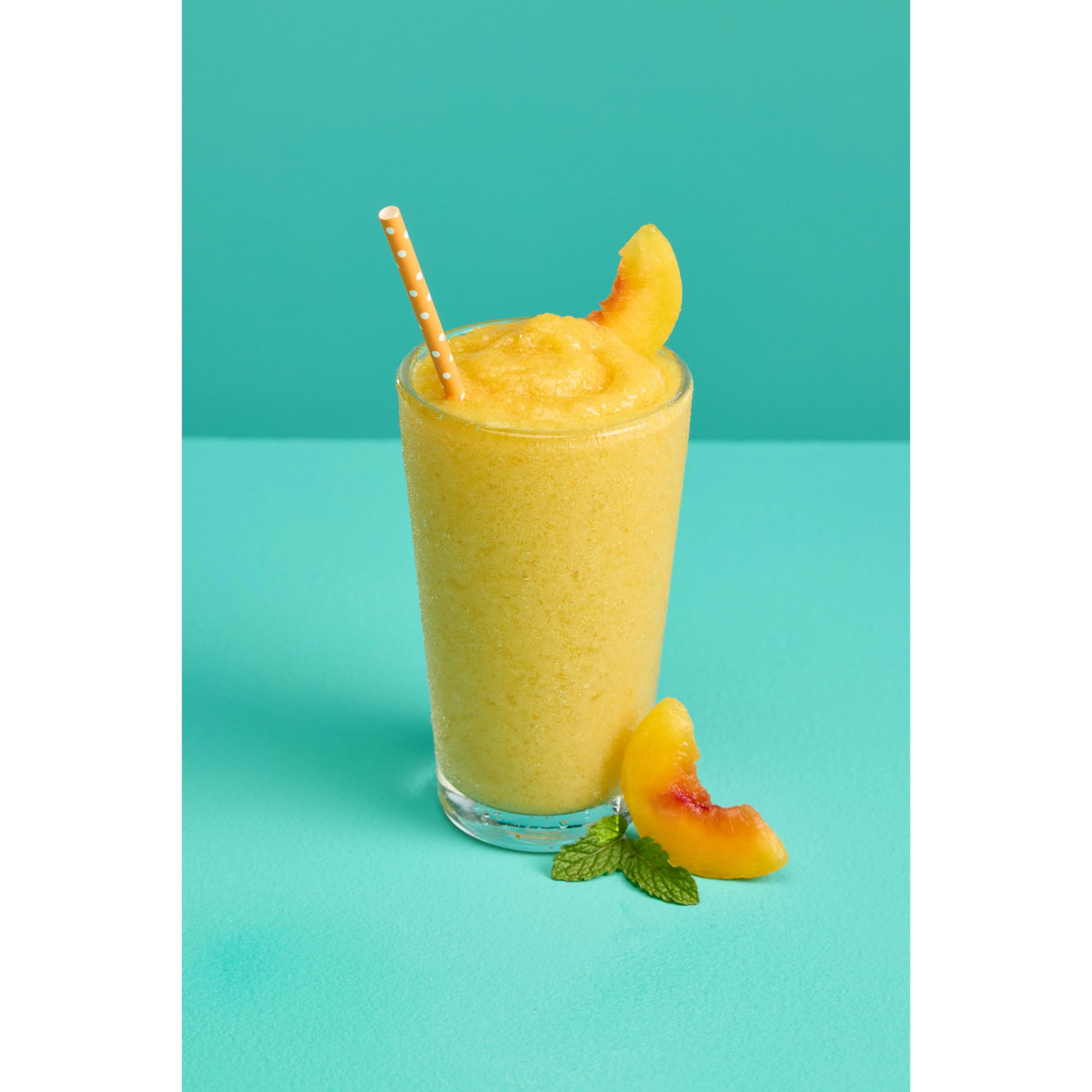 DaVinci Gourmet Extreme Peach Smoothie cafe-style ambience for beverages.