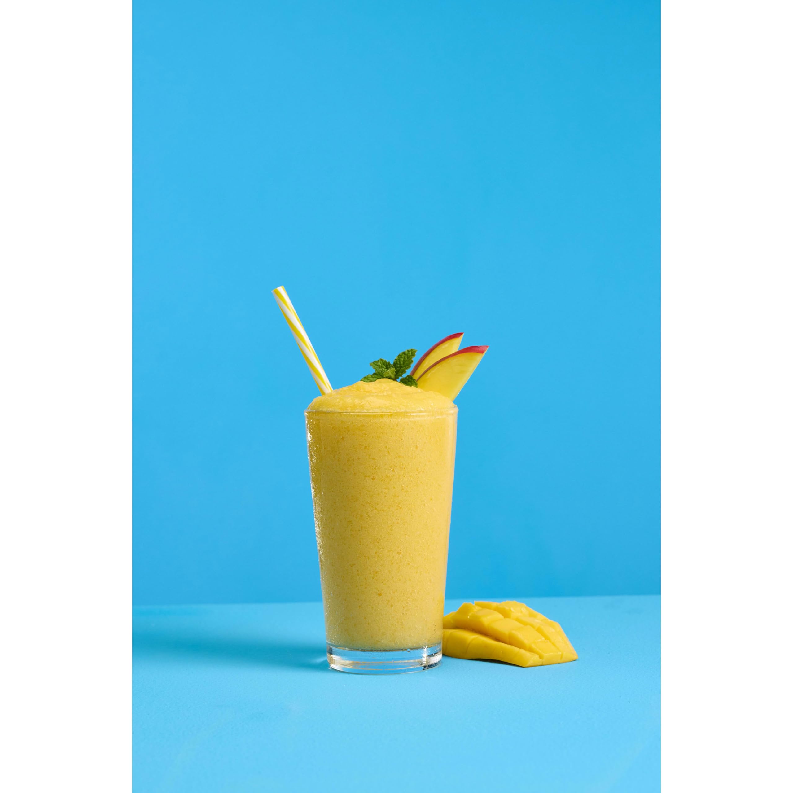DaVinci Gourmet Mango Mania shelf-stable packaging keeps flavors ready.