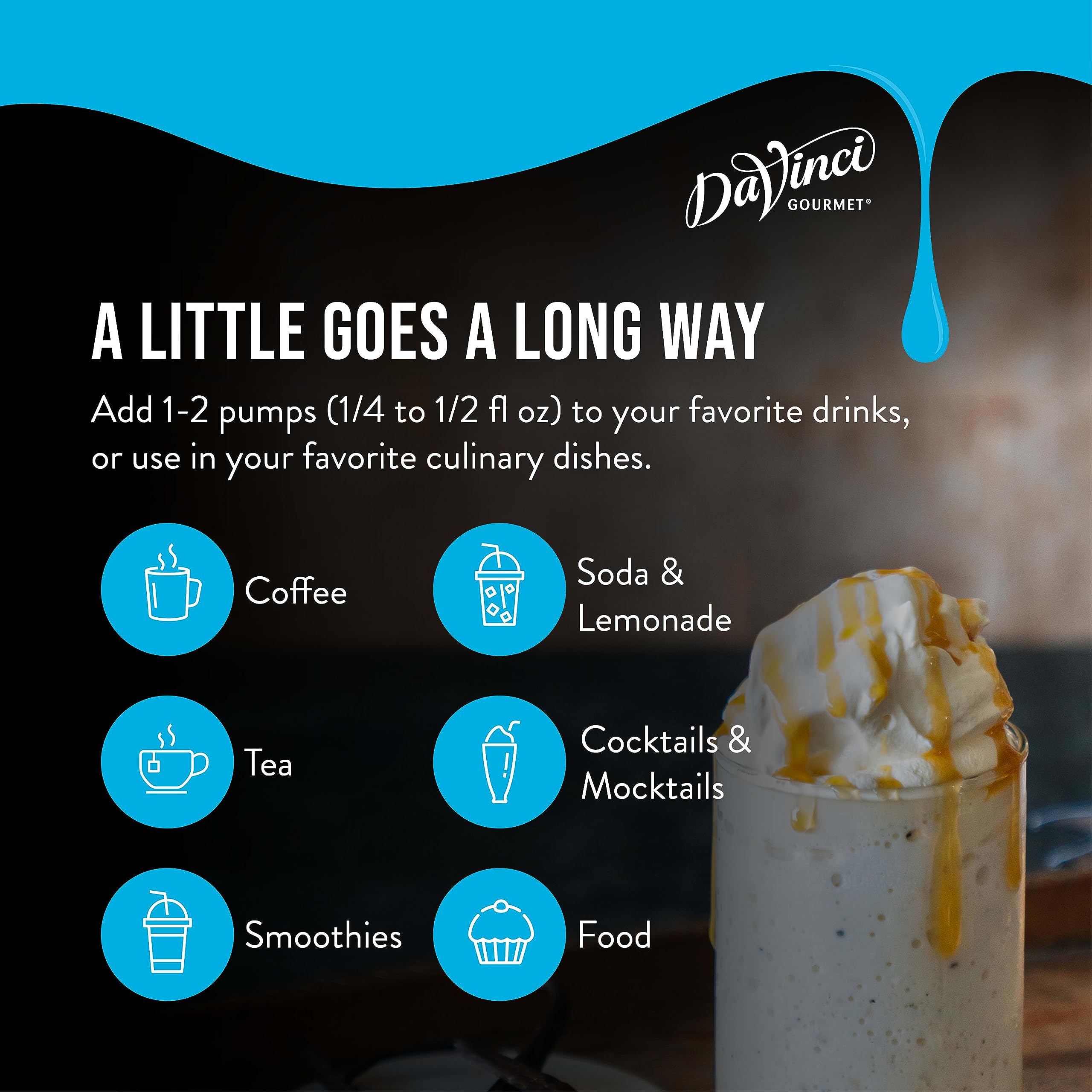 DaVinci Gourmet sugar-free lime syrup balances tartness in latte.