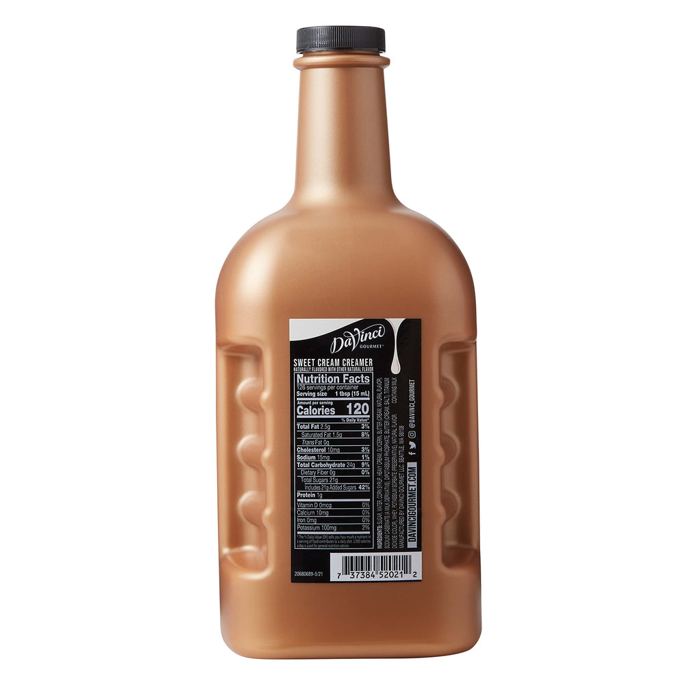 Sweet Cream drizzled on dessert for a luxurious finish.