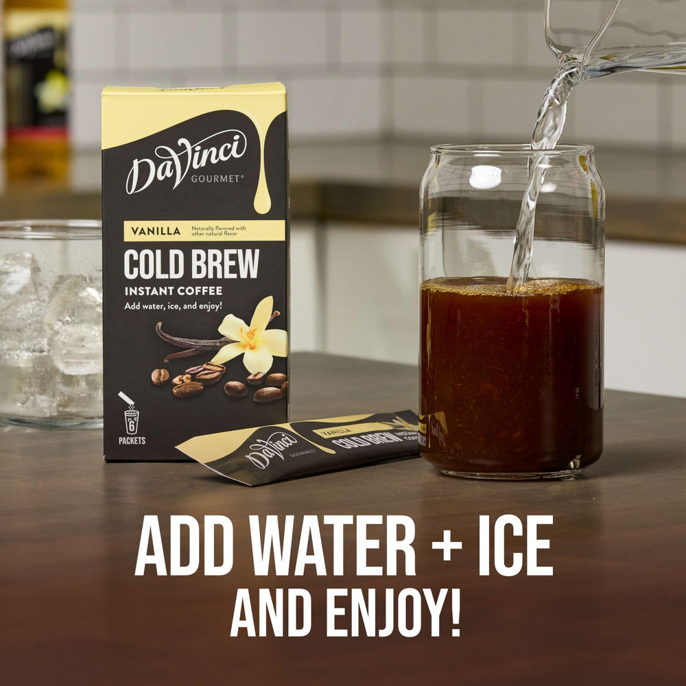Each pack blends bold Central American Arabica with a warm vanilla finish.