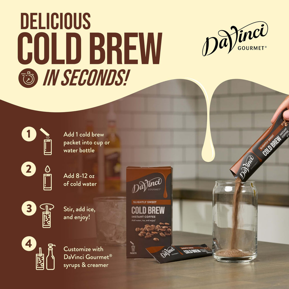 Compact packaging keeps coffee routine portable and mess-free during travel.