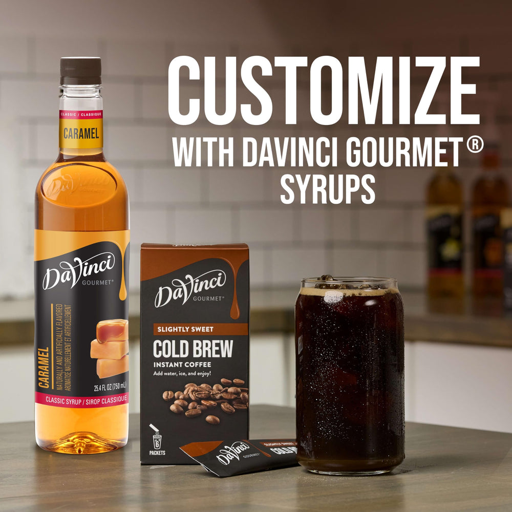 Stir into ice for a creamy, café-style drink in seconds.