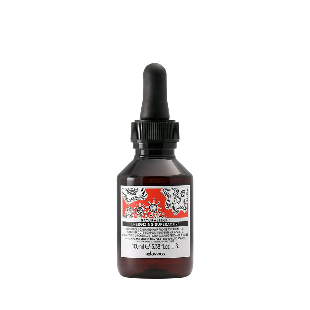 Davines Naturaltech Energizing Superactive bottle for scalp care and density support
