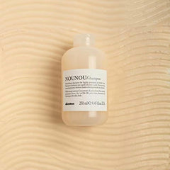 Davines NOUNOU Shampoo creamy-lather demonstrates gentle cleansing and soft manageability