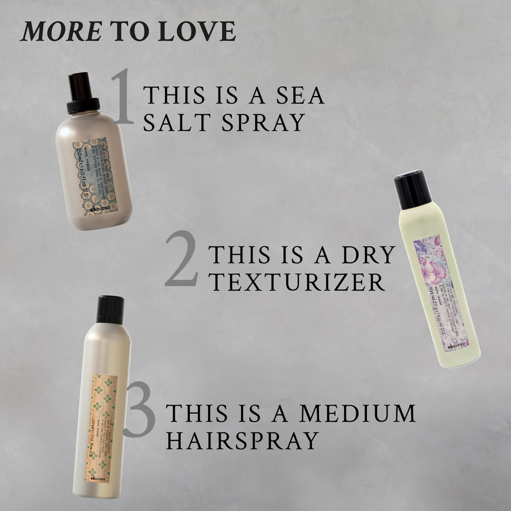 Davines This Is An Invisible Serum travel-size bottle for on-the-go styling.