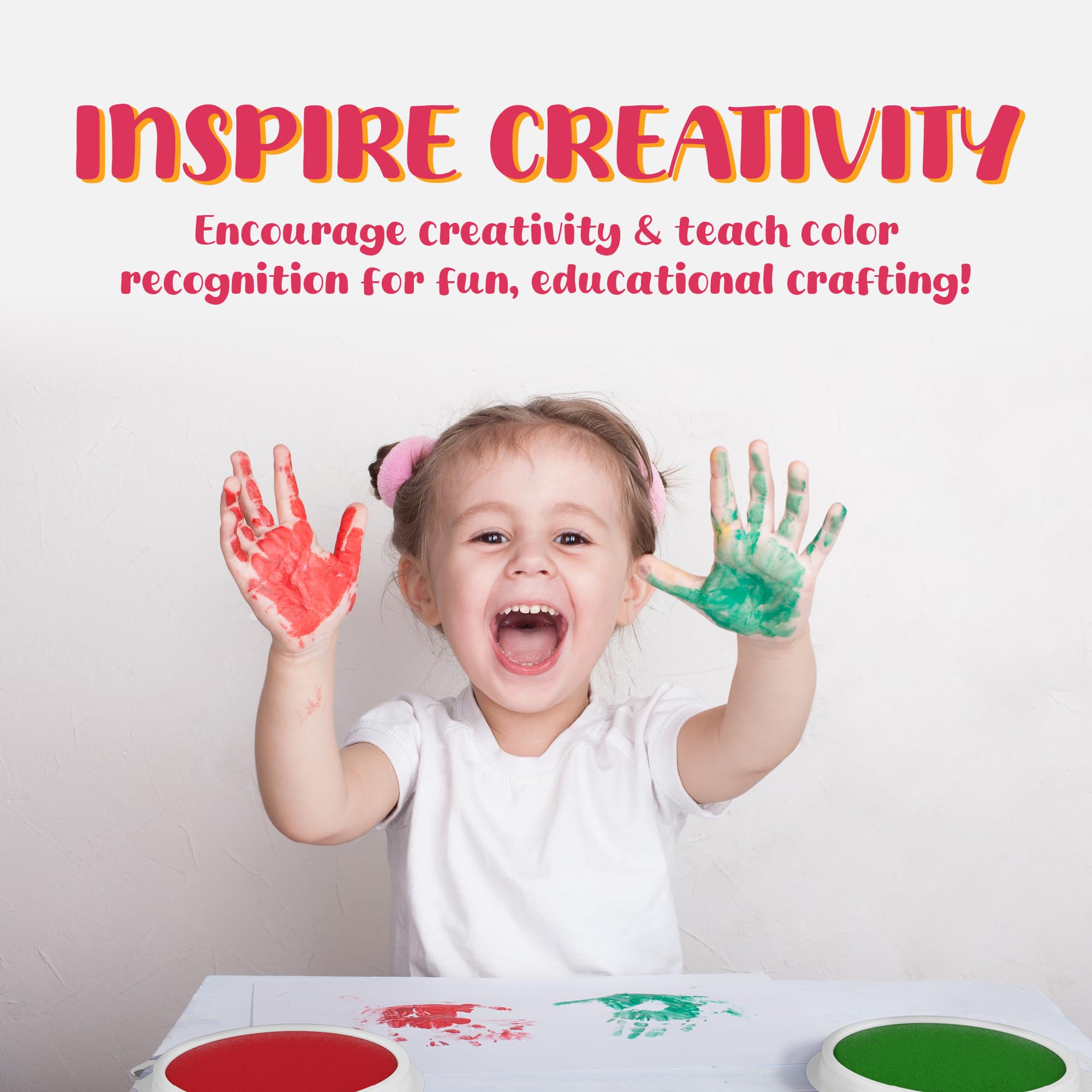Davlan durable, large-format pads capture precious prints beautifully.