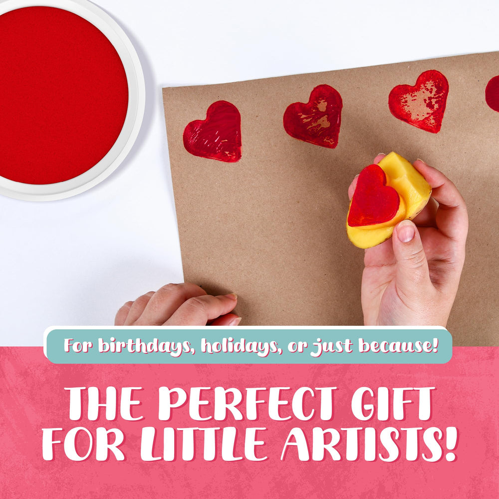 Davlan versatile kits for stamps, finger painting, and card making.