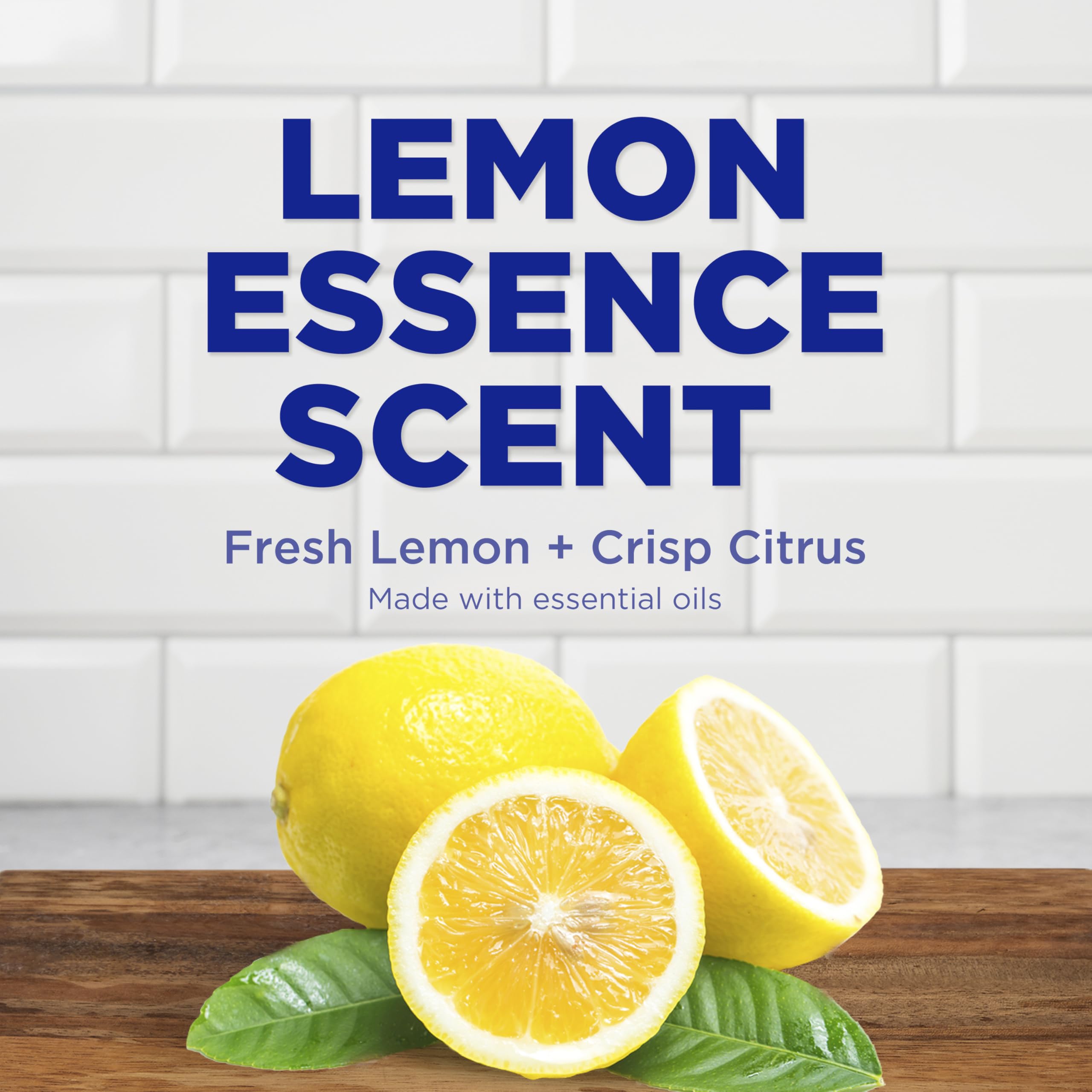 Label emphasizes no dyes or heavy perfumes for a subtle scent.