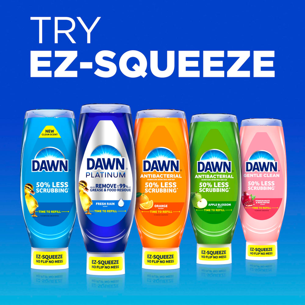 Dawn Gentle Clean exotic scent label evokes spa-like fragrance.