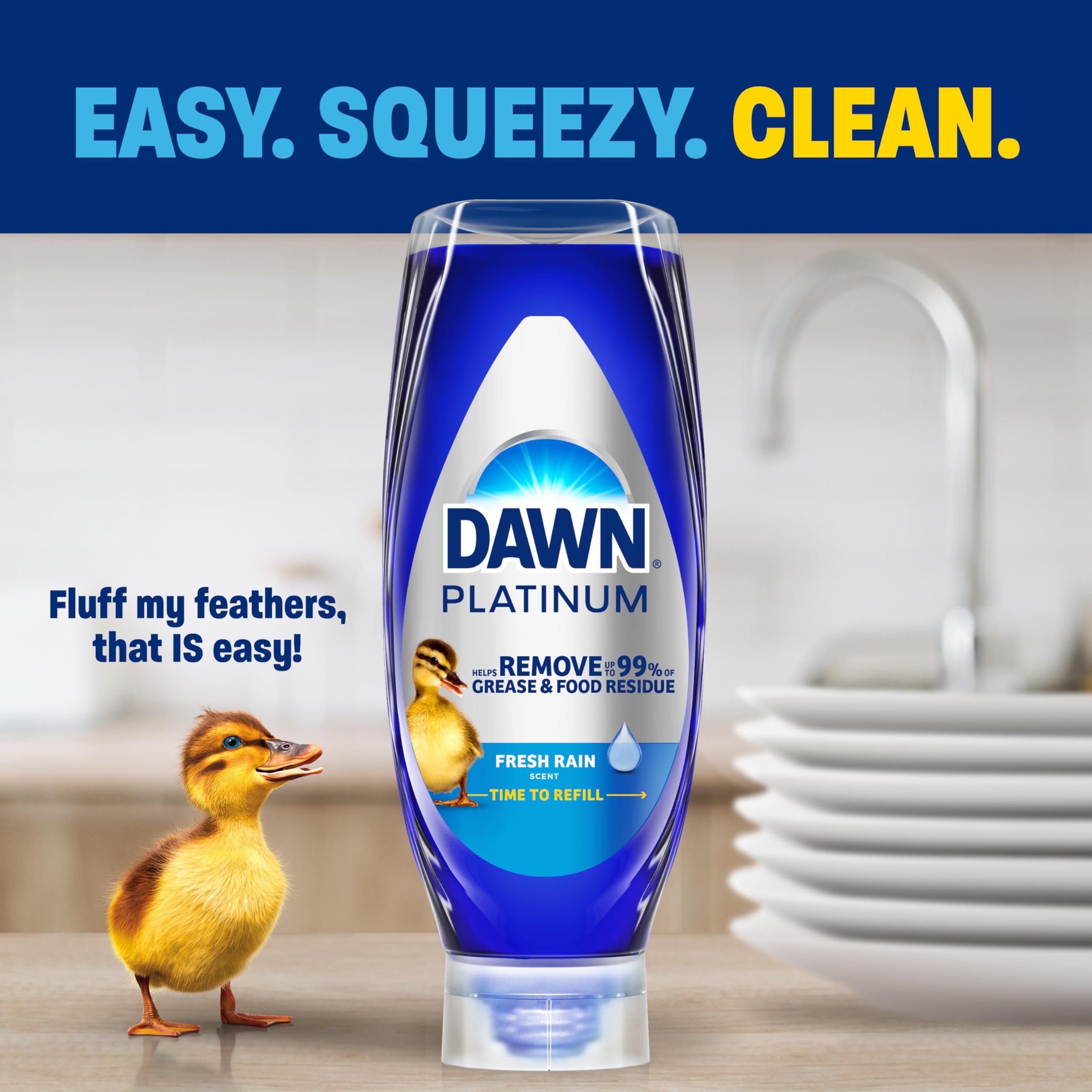 Dawn Platinum 2x18oz bundle highlights value and reduced waste.