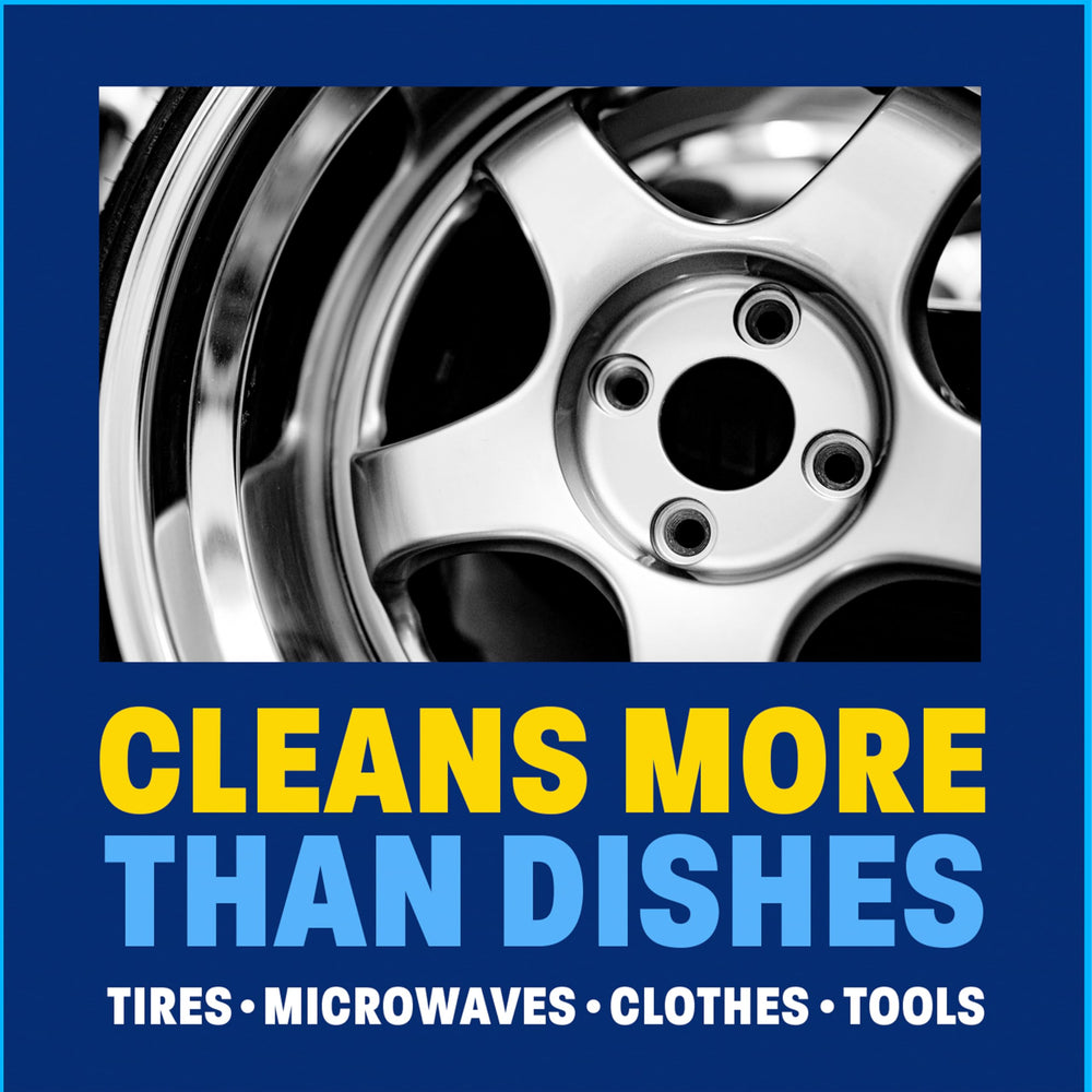 Dawn Platinum dishes clean stack captures visible results after washing