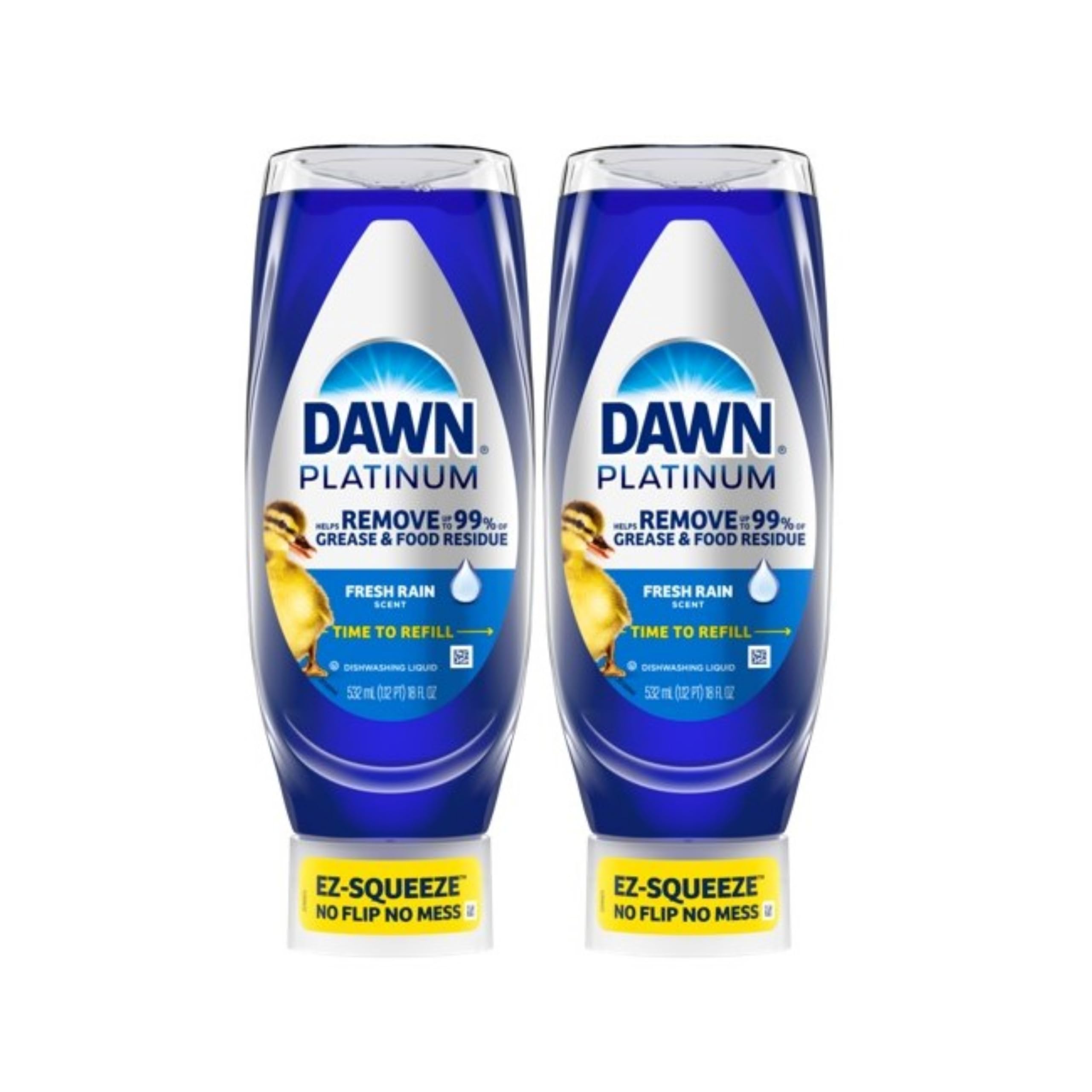 Dawn Platinum pre-treats greasy laundry stains effectively.