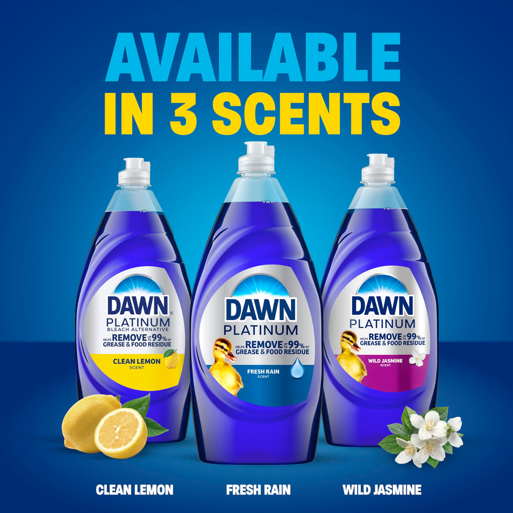 Dawn Platinum laundry stain pre-treat demonstrates potential stain lifting