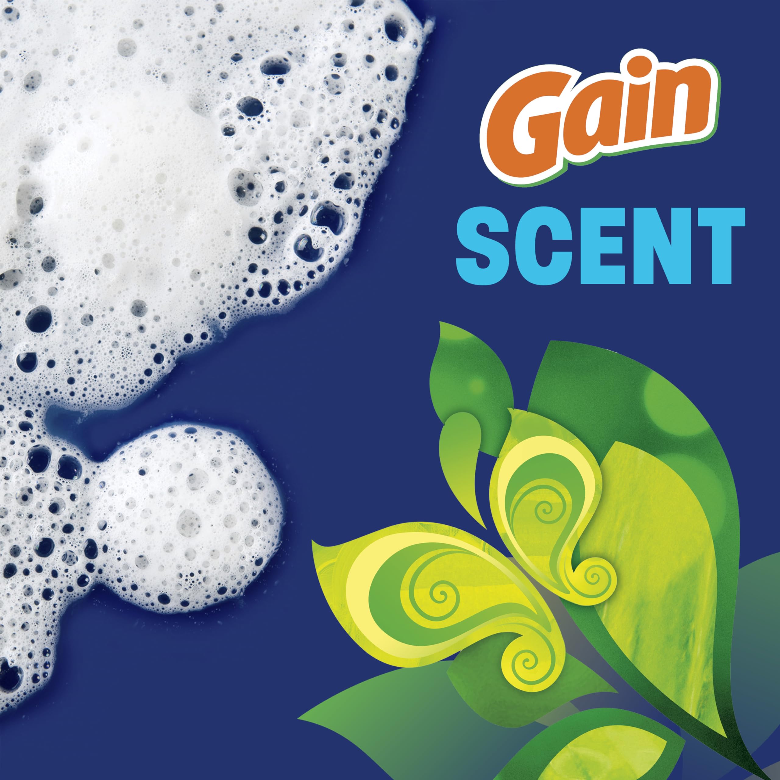 Dawn Powerwash Gain streak-free-rinse hints at leaving dishes gleaming after a quick wash.