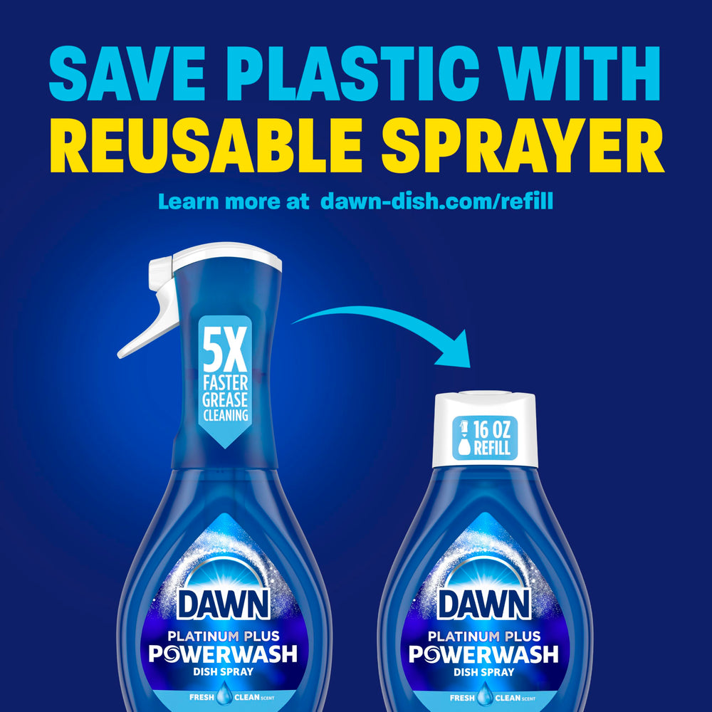 Dawn Powerwash seasonal cranberry scent enhances cleaning routine.