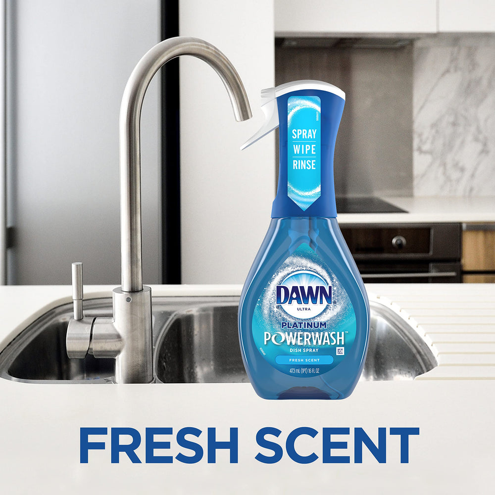 Dawn Powerwash spray delivers fresh scent while cleaning