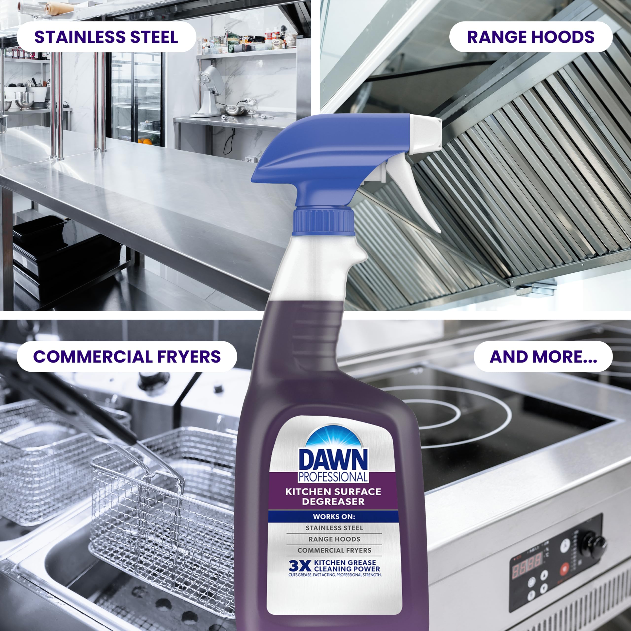 Dawn Pro drive-thru pad cleaning reduces exterior oil buildup