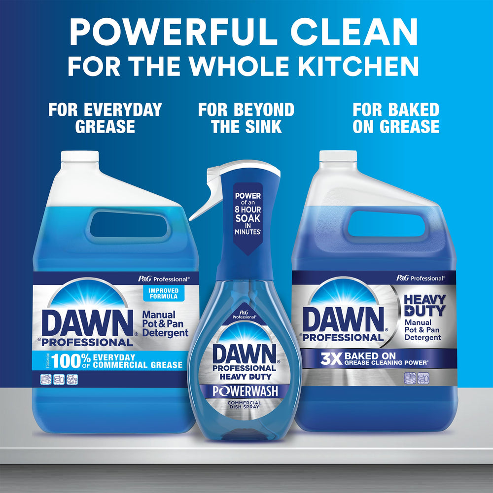 Dawn Pro Powerwash cleans knives and cutting boards efficiently