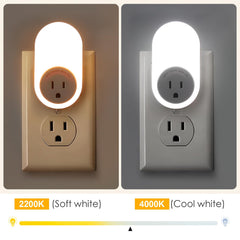 Dawnrise cool 4000K setting delivers crisp white light for kitchens and desks.