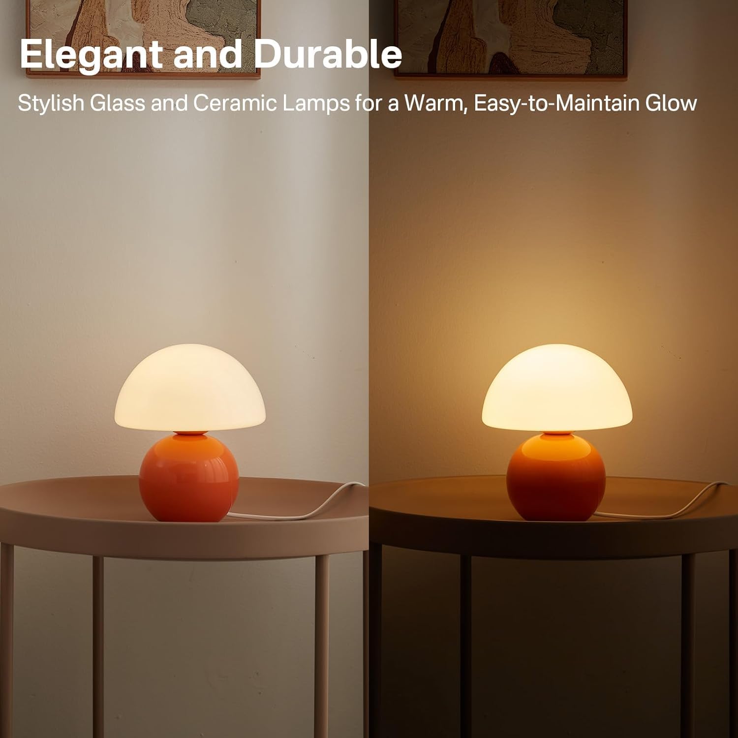 Dawnwake stepless dimmable lamp lets you adjust brightness.