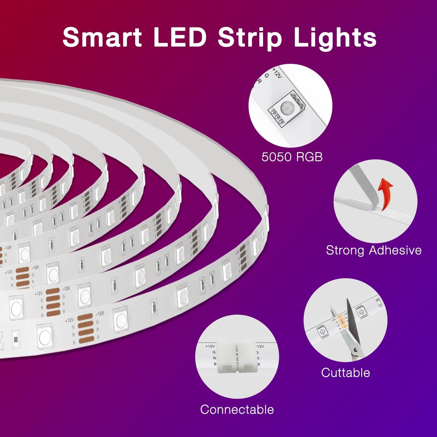 Daybetter bedroom decor setup with soft ambient lighting