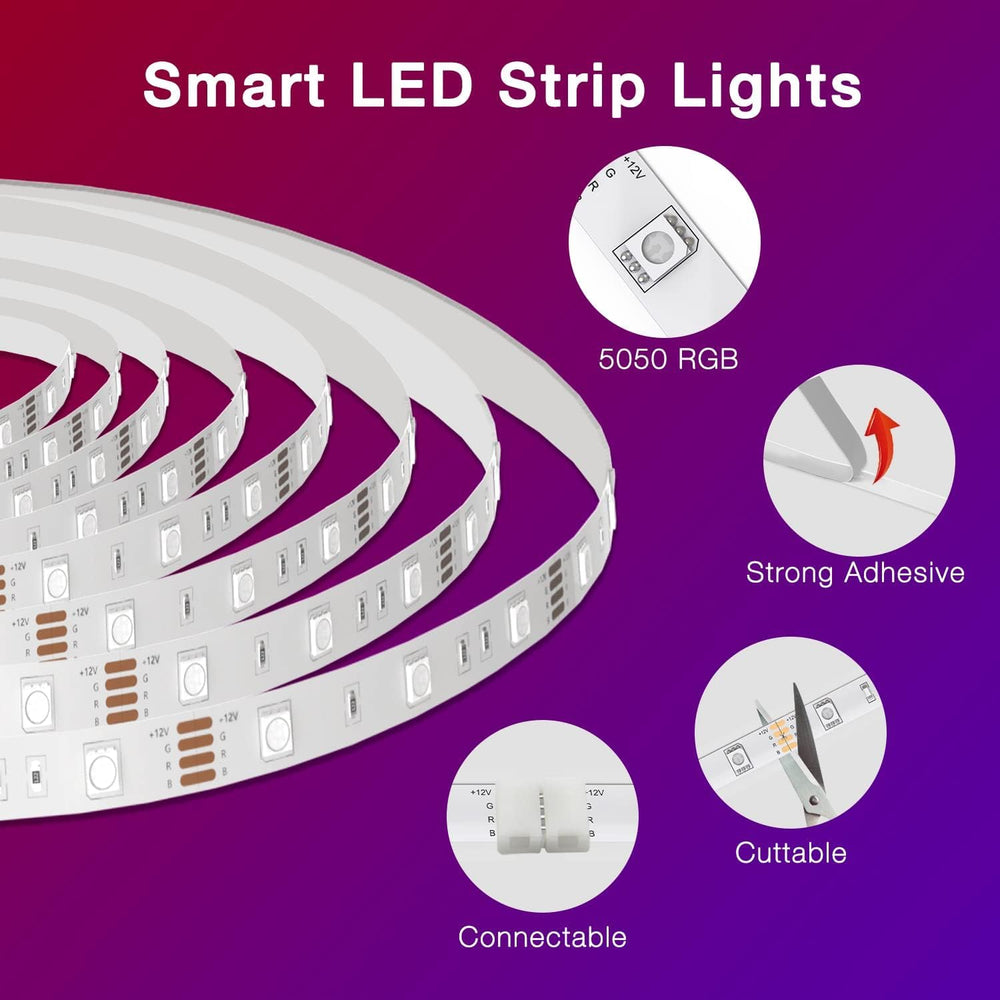 Daybetter bedroom decor setup with soft ambient lighting