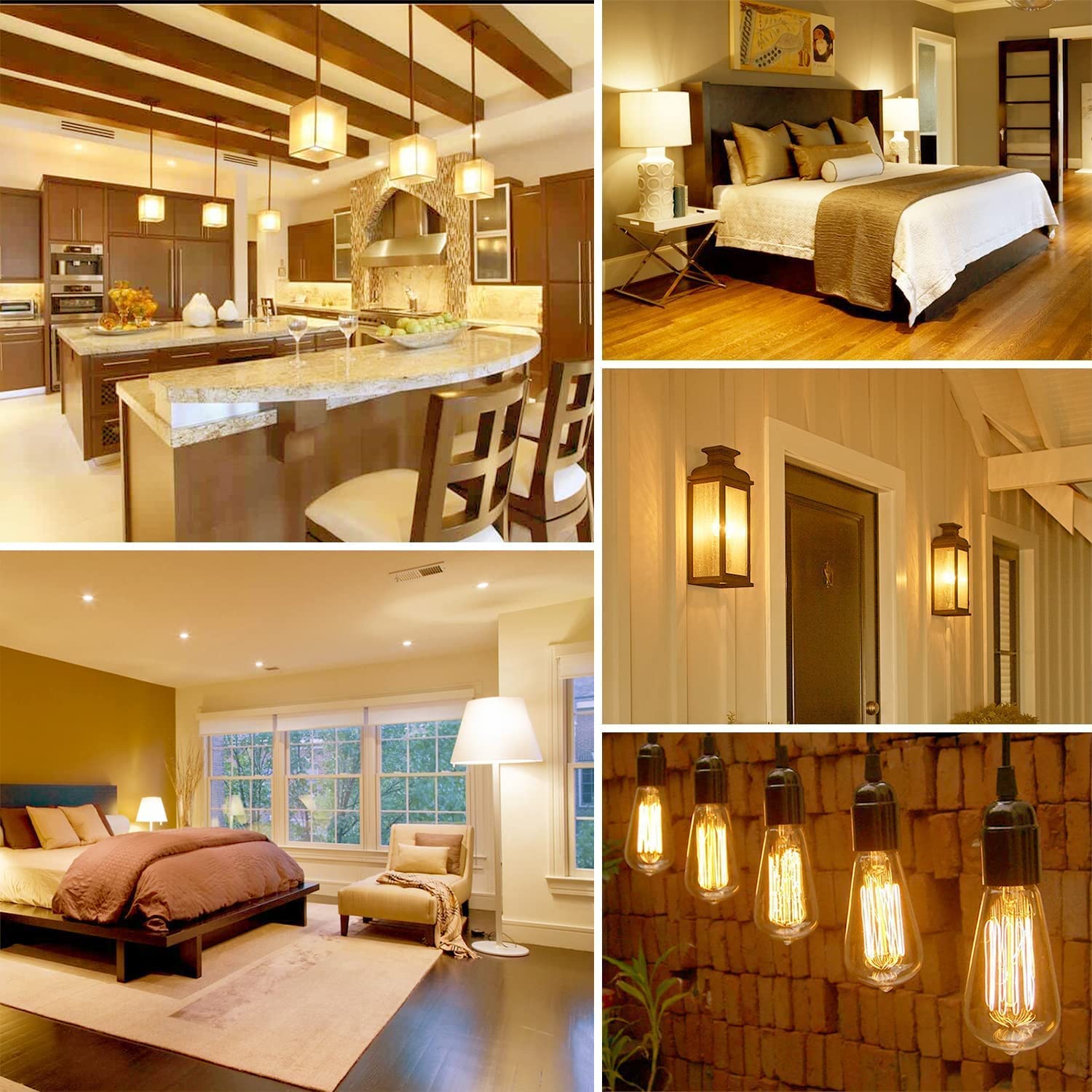 DAYBETTER long-life bulbs reduce replacements for steady home lighting.