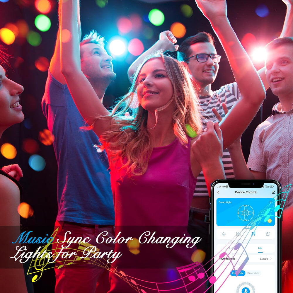 DAYBETTER LED strip 5050 LEDs dense and bright for vibrant colors