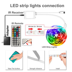 DAYBETTER LED Strip Lights app control for quick, wireless color and mode changes.