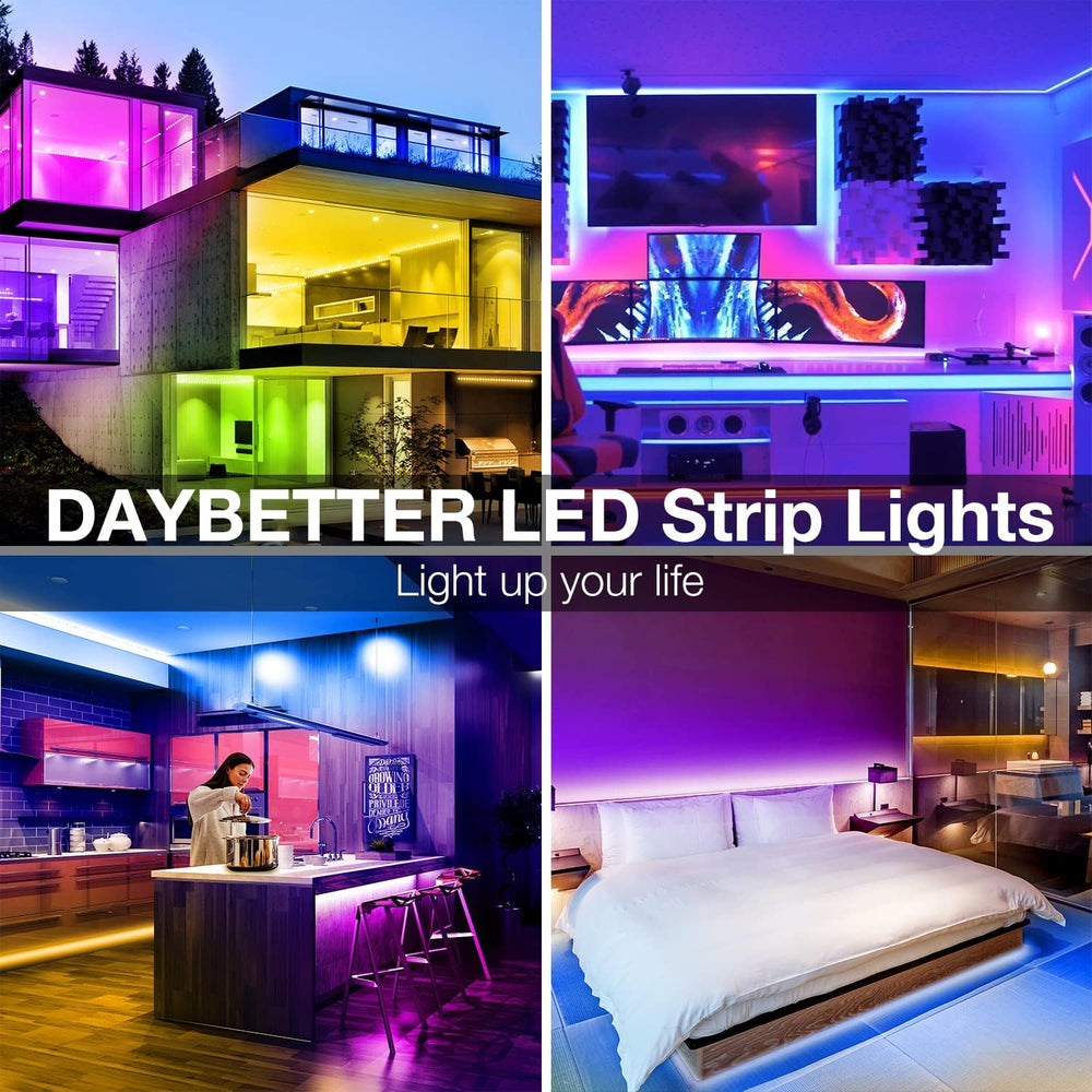 DAYBETTER LED Strip Lights party-ready lighting to elevate celebrations.