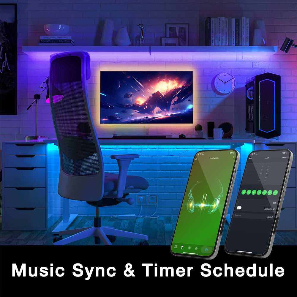 DayBetter LED strip timer and scheduling for automated lighting