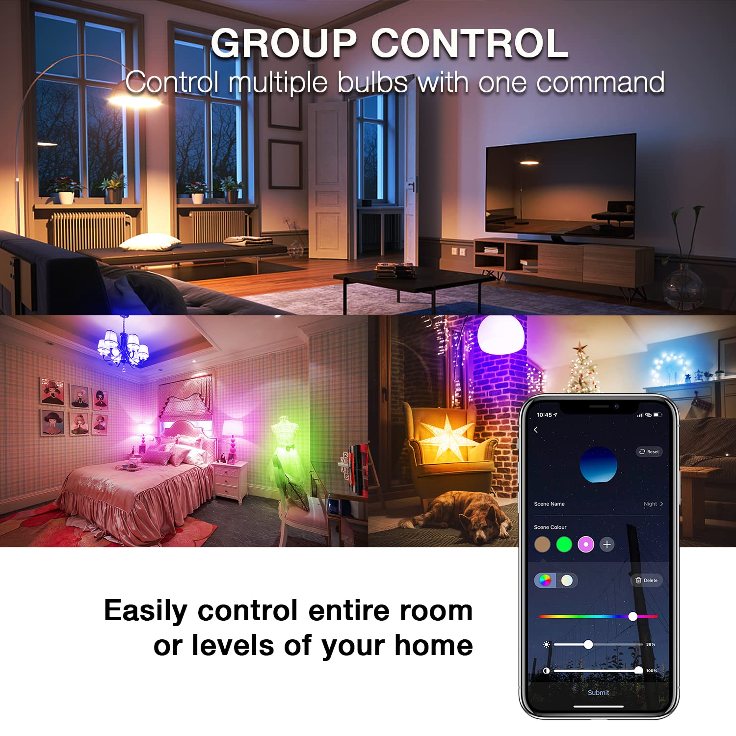 E26/E27 installation of DAYBETTER smart bulbs is simple