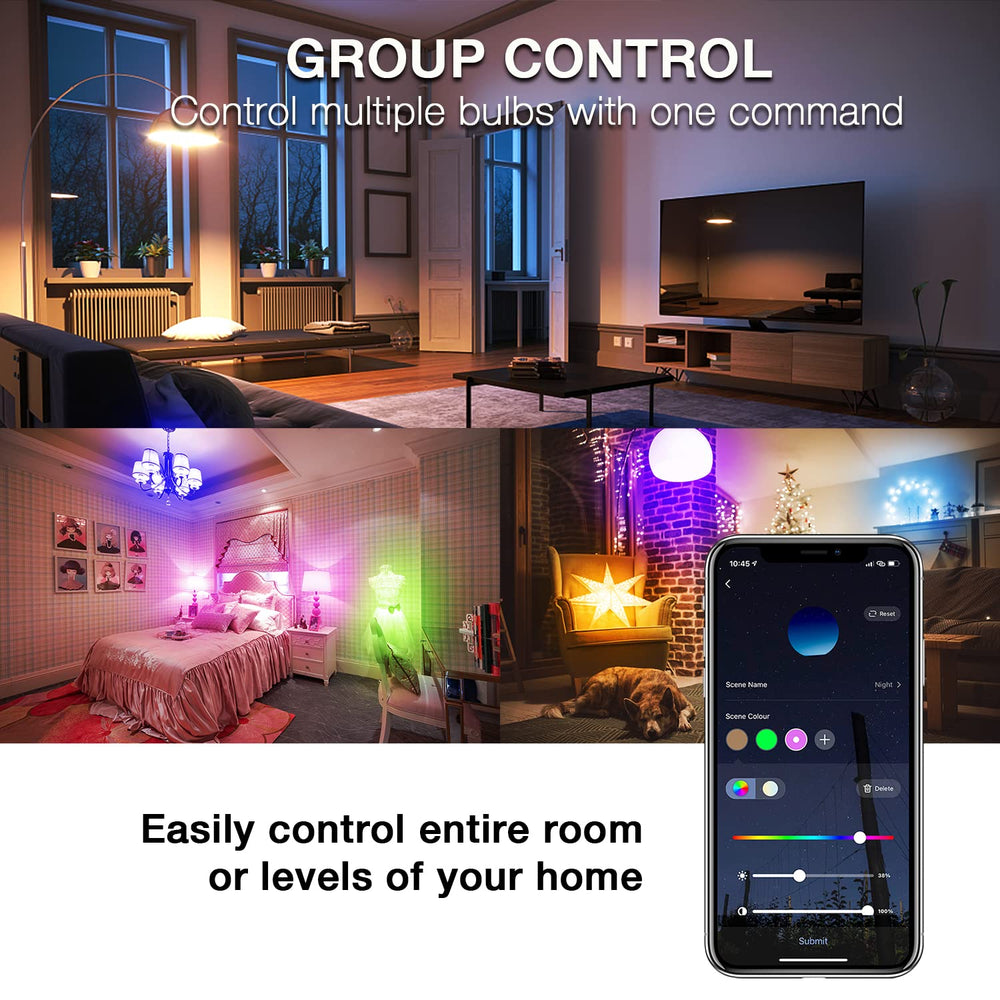 E26/E27 installation of DAYBETTER smart bulbs is simple