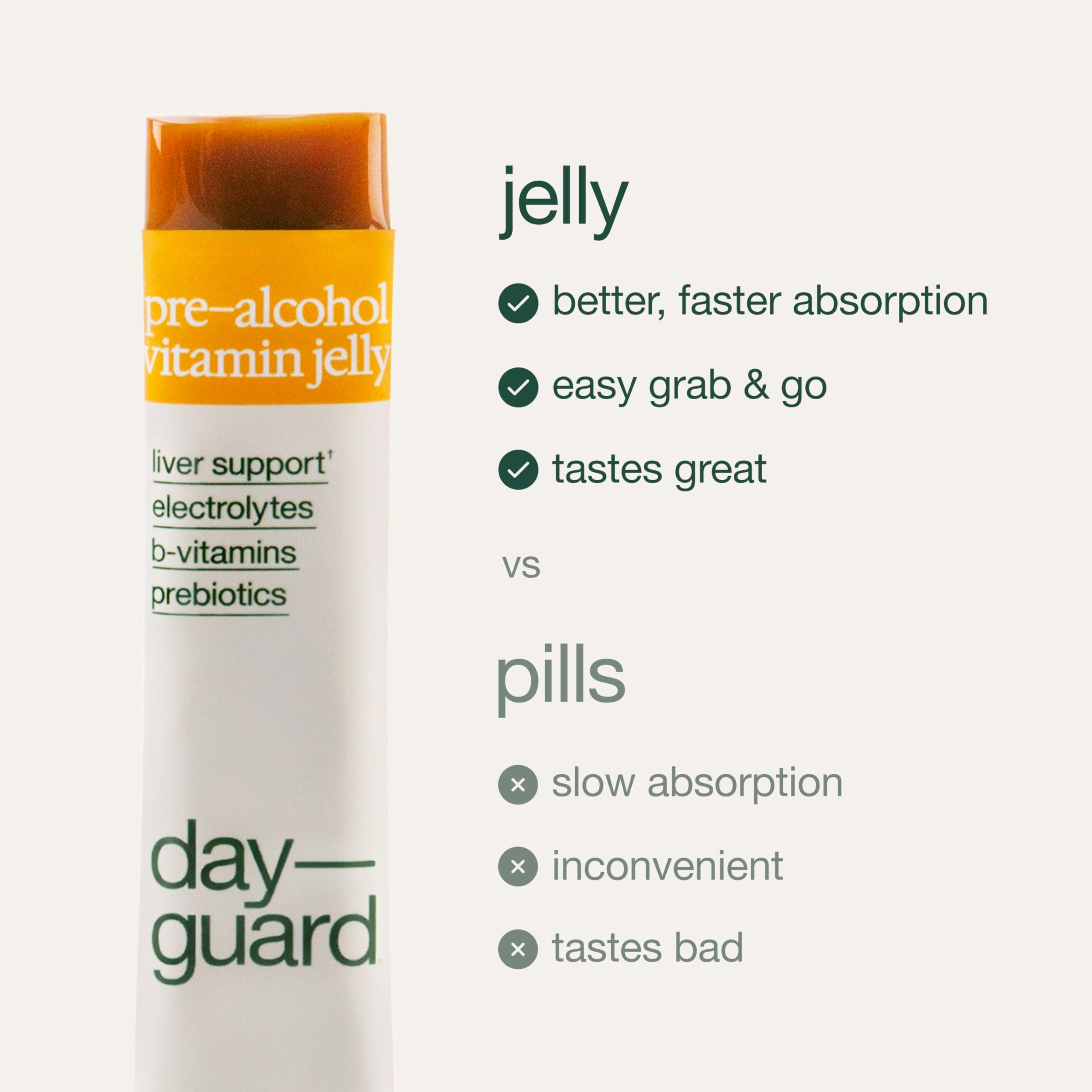 DayGuard on-the-go use scene with portable sticks.