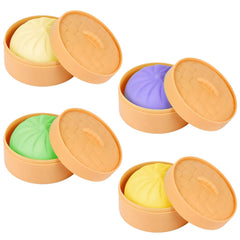 Dayingjiang dumpling stress ball pink with steamer for quiet focus.